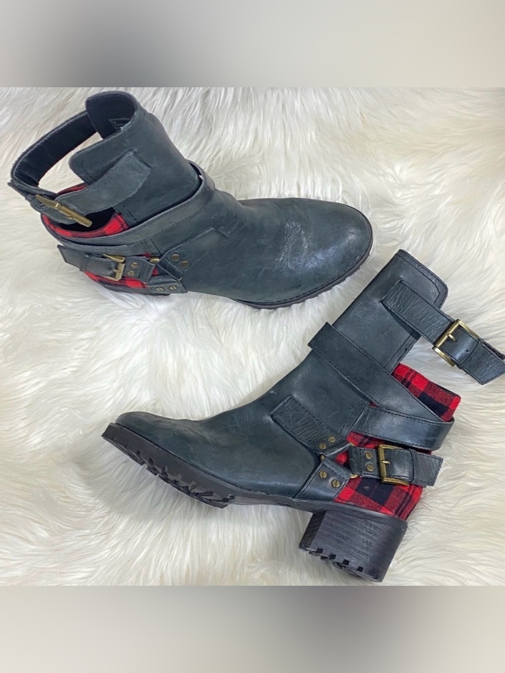 Von Dutch Stayvertical Leather Ankle Boots [1800]
